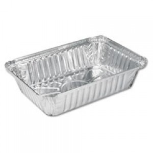 Aluminum Pan, Oblong, 1lb